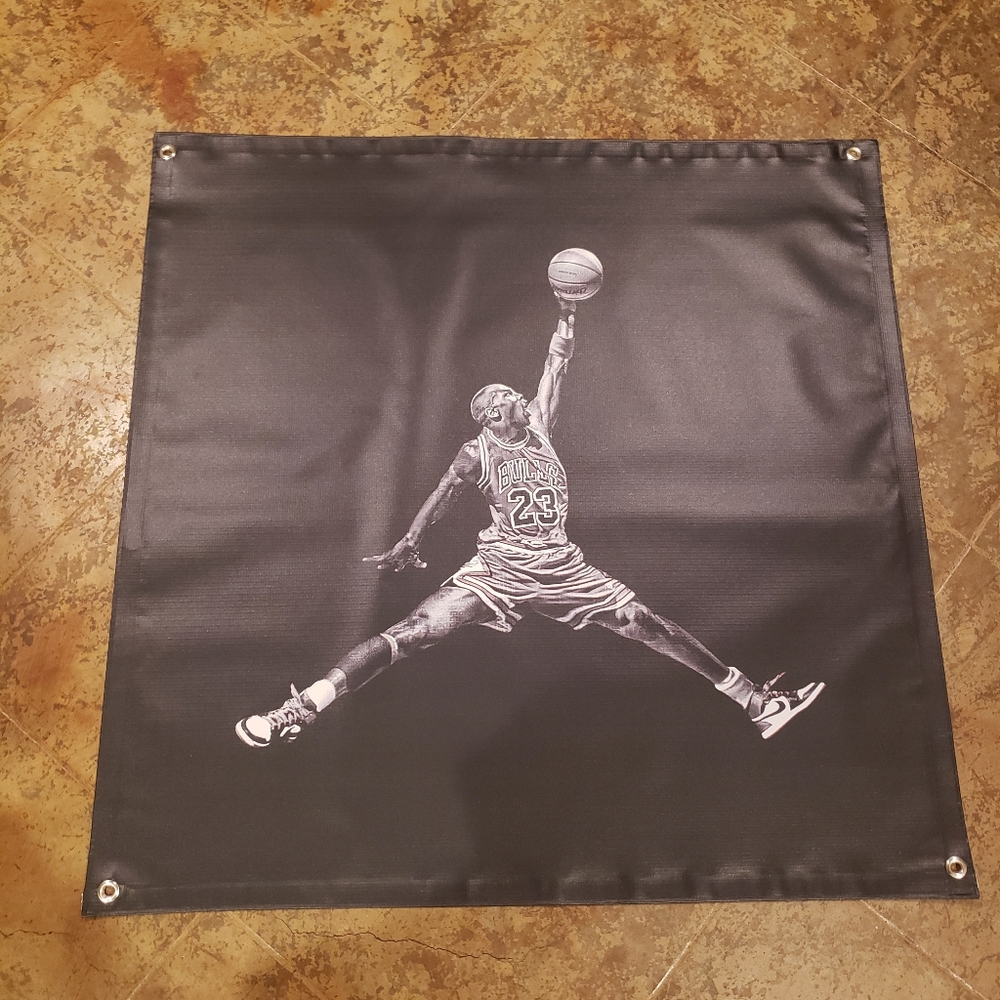 Michael Jordan Vinyl Banner 3'x3'